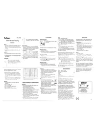 Notice Fysic TX-310 Téléphone