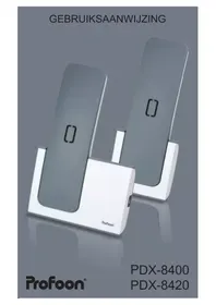 Notice Fysic PDX-8400TE Téléphone