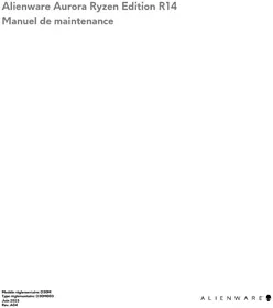 Notice ALIENWARE AURORA RYZEN EDITION R14 Ordinateur de bureau