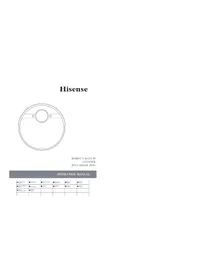 Notice HISENSE RVCLS144AB Aspiradora