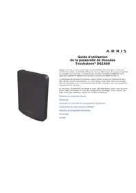 Notice Arris TOUCHSTONE DG1660A Non catégorisé
