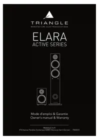 Notice TRIANGLE ELARA LN05A Speaker