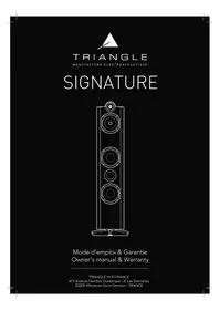 Notice TRIANGLE ELARA DELTA Speaker