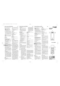 Notice TFA 30.3900.02 Station Météo