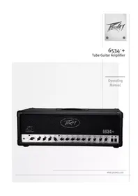 Notice PEAVEY 6534+ Non catégorisé