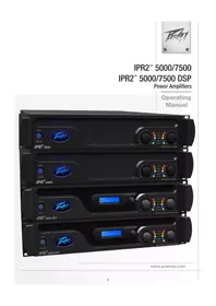 Notice PEAVEY IPR2 7500 DSP Non catégorisé