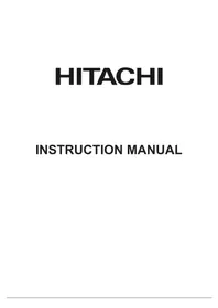 Notice HITACHI 55HAK5351 Televisio