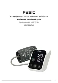 Notice Fysic FB160 Tensiomètre