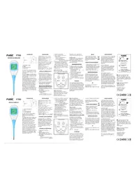 Notice Fysic FT09 Thermomètre