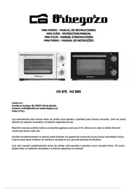 Notice Orbegozo HO 975 Forno