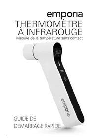 Notice EMPORIA INFRARED THERMOMETER Thermomètre