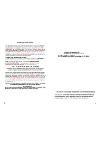 Notice KITCHEN CHEF HT-C-0003 Cuisinière