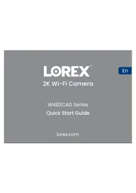 Notice Lorex W482CAD-B Cámara de vigilancia