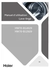 Notice HAIER HW70-B12929 Machine à laver