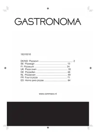 Notice Gastronoma 18310016 Four à pizza
