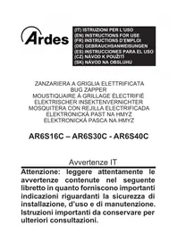 Notice ARDES AR6S40C Matainsectos eléctrico