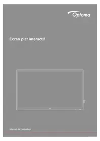 Notice OPTOMA 5752RK+ Moniteur