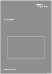 Notice OPTOMA N3651K Moniteur
