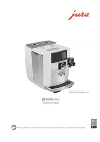 Notice JURA J8 TWIN Machine à café