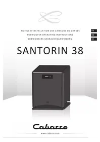 Notice CABASSE SANTORIN 38 Subwoofer