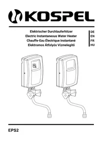 Notice KOSPEL EPS2 Kazán