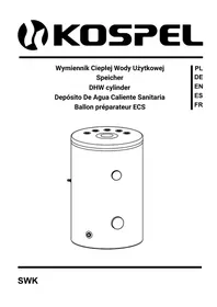 Notice KOSPEL SWK-100 Kessel