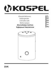 Notice KOSPEL SVK-100 Chaudière