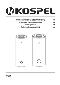 Notice KOSPEL SWP-300 Chaudière