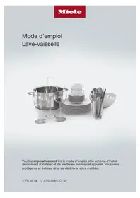 Notice MIELE G 7980 SCVI AUTODOS K2O Lave-vaisselle