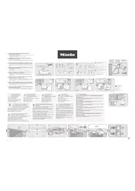 Notice MIELE G 7788 SCVI XXL AUTODOS K2O FF Lave-vaisselle