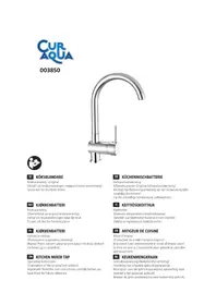 Notice CurAqua 003850 Robinet