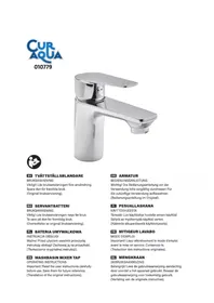Notice CurAqua 010779 Robinet