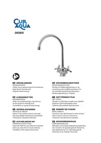 Notice CurAqua 003841 Robinet