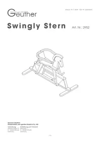 Notice Geuther SWINGLY STAR 2952 Jouets