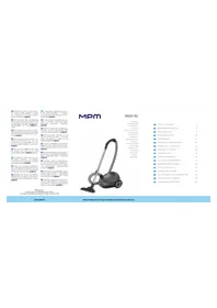 Notice MPM MOD-52 Aspiradora