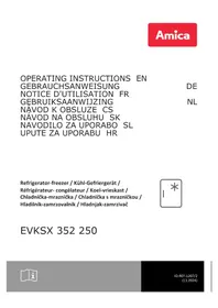 Notice AMICA EVKSX 352 250 Chladnička