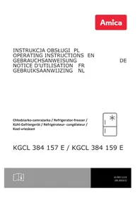 Notice AMICA KGCL 384 159 E Koelkast