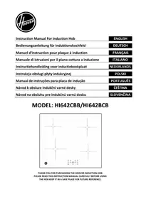 Notice HOOVER HI642CBB Sporák