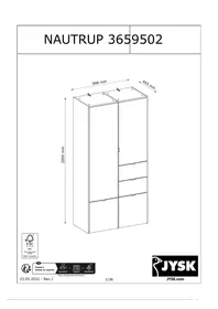 Notice JYSK NAUTRUP 100X200 Non catégorisé