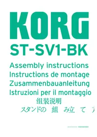 Notice KORG ST-SV1-BK Non catégorisé