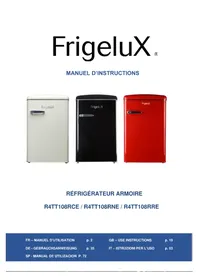 Notice FRIGELUX R4TT108RNE Frigorifero