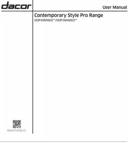 Notice SAMSUNG DOP36M86DPS Horno