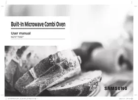 Notice SAMSUNG NQ70CG700DMT Horno