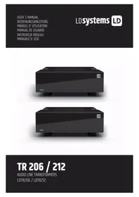 Notice LD Systems TR 212 Recepteur
