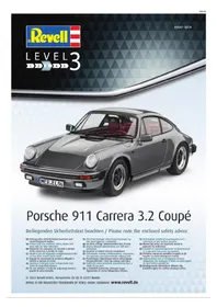 Notice Revell PORSCHE 911 CARRERA 3.2 COUPE Maquettisme