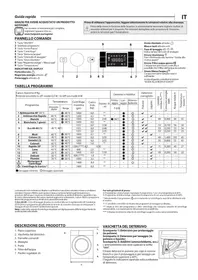 Notice HOTPOINT BI WMHG 81485 EU Máquina de lavar
