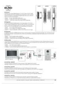 Notice ELRO DL6000 Interphone