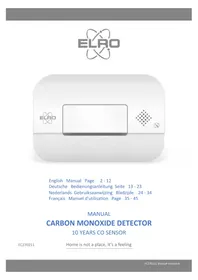 Notice ELRO FF040411 Détecteur de gaz