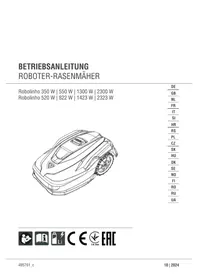 Notice SOLO ROBOLINHO 822 W Robot tuns iarba