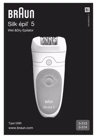 Notice BRAUN SILK-éPIL 5-513 Epilateur